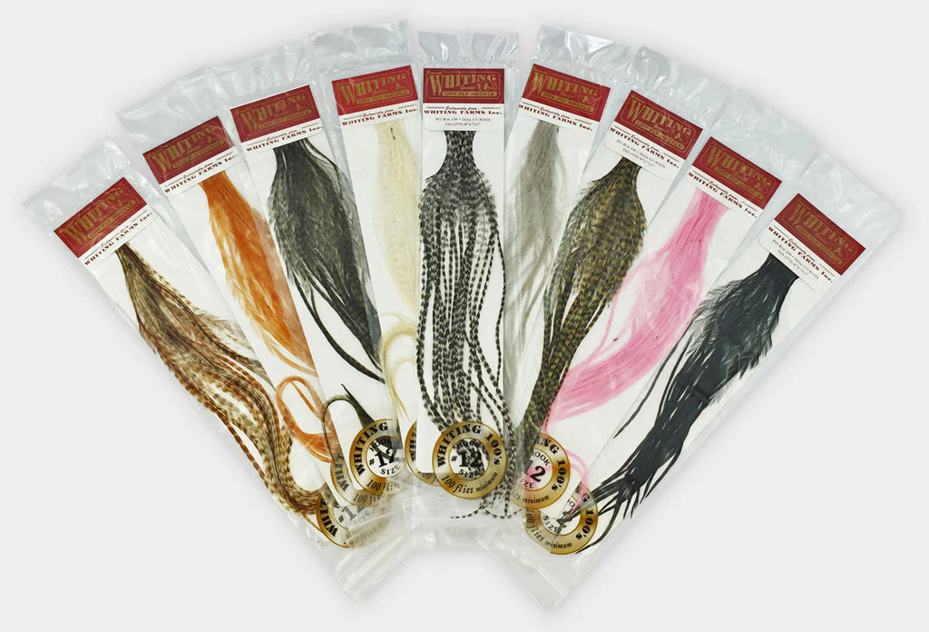 Whiting Farms 100 Pack Dry Fly Hackle