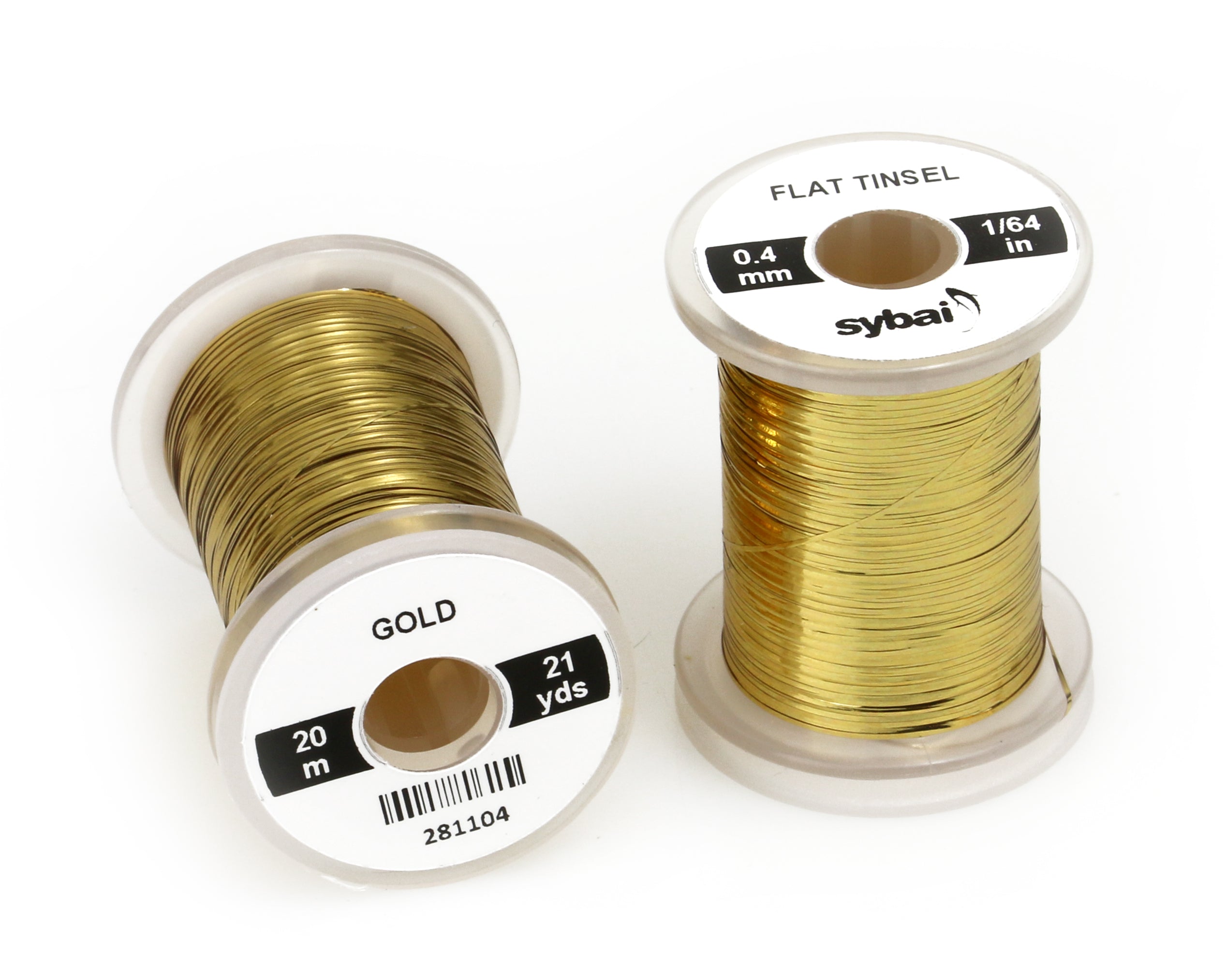 Sybai Flat Tinsel - 0.4 mm