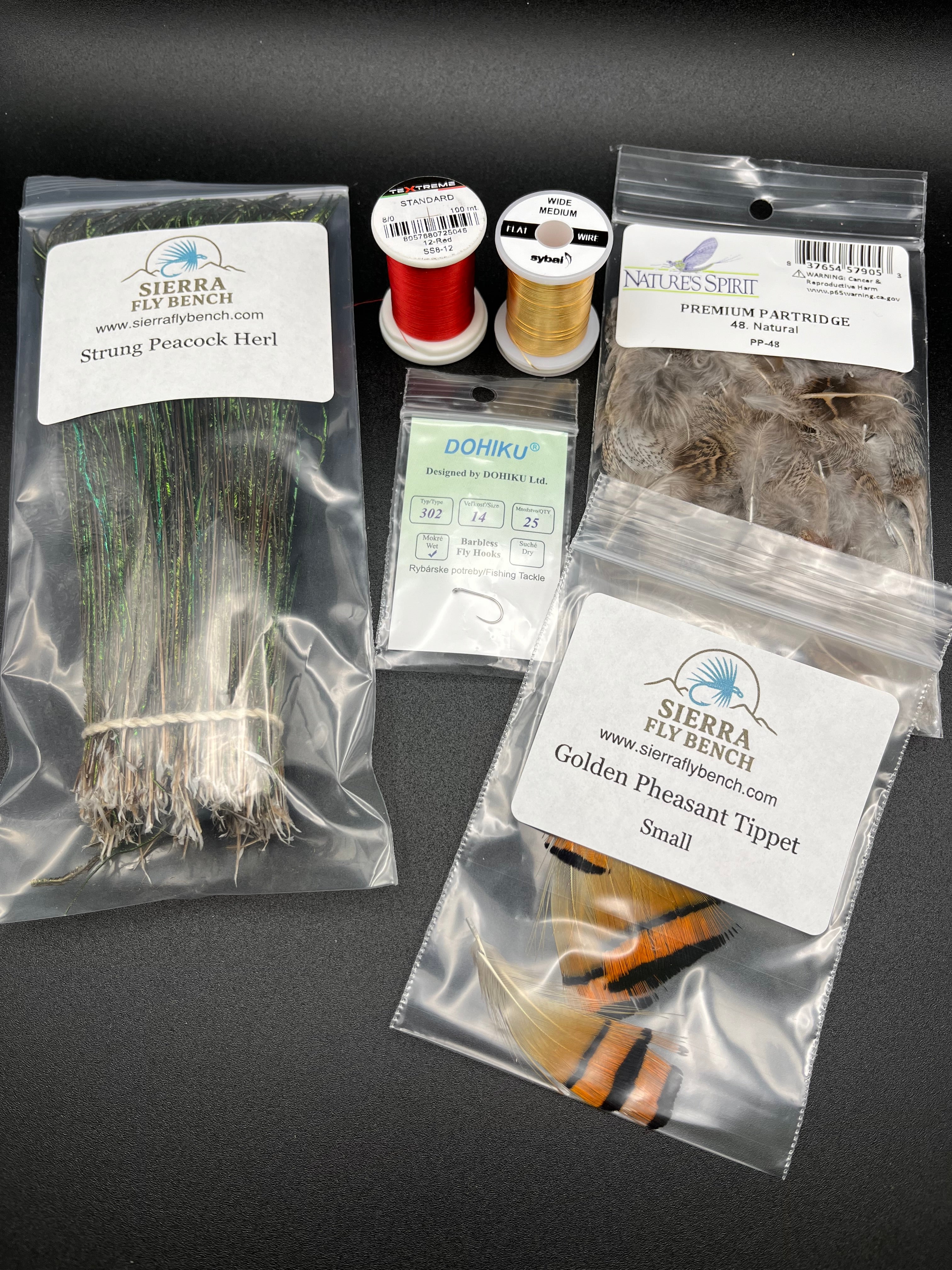 Peacock & Partridge Wet Fly Bench Bundle