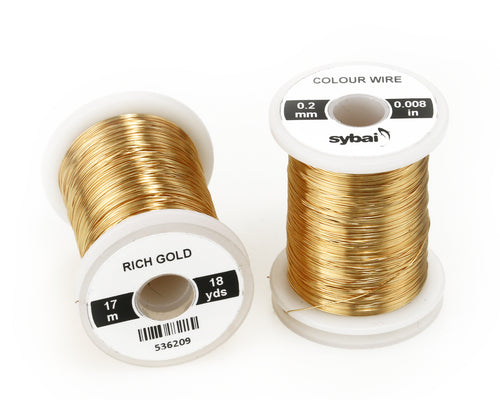 Sybai Round Color Wire - Brassie - 0.2 mm