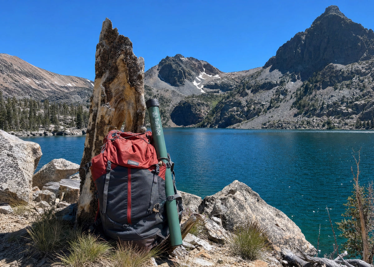 TrailTube Lightweight Backpacking Rod Tube
