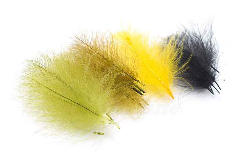 Troutline Dyed CDC Tier's Pack - 0.5 grams
